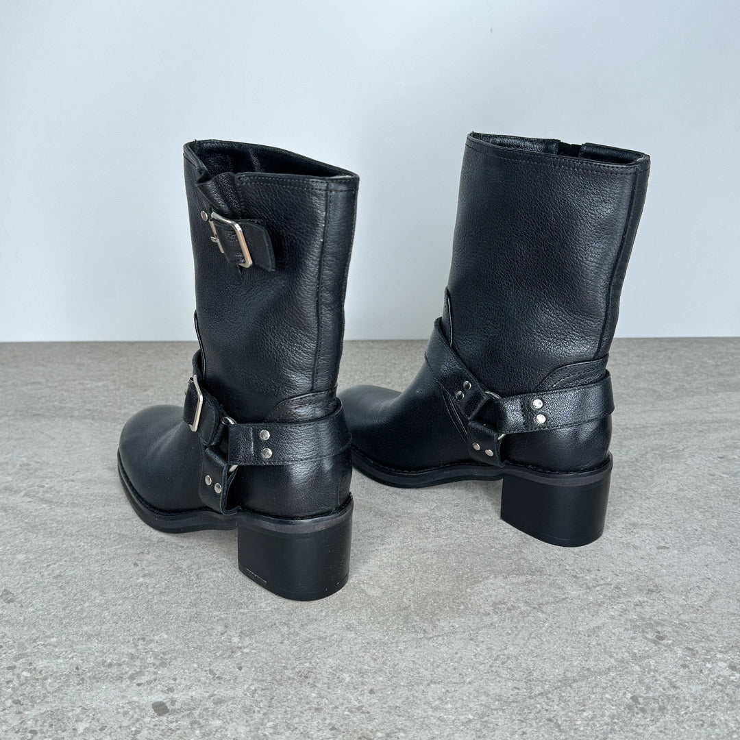 UK 2.5 - Gloria - biker boots (pre-production samples)