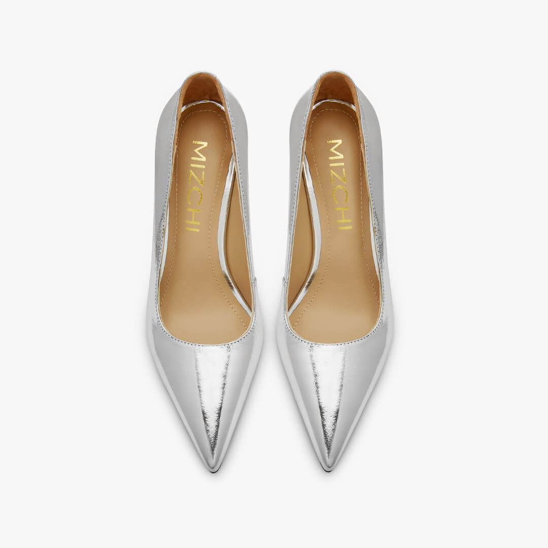 *Kayte - Vintage Silver Classic Pump