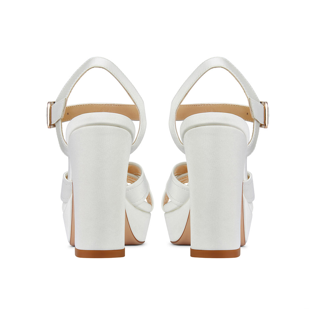 LA LUNA - bridal platform sandal