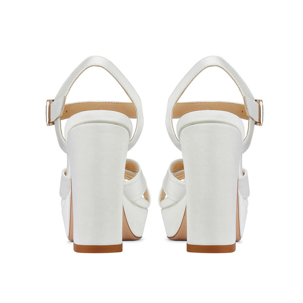 LA LUNA - bridal platform sandal