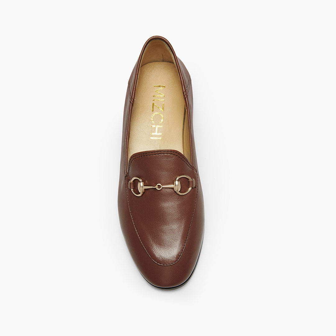 *ROCHELLE BROWN - leather loafers