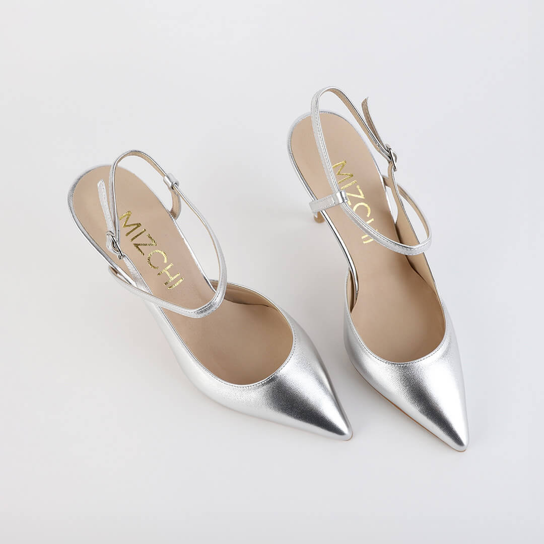 YASMA - strappy leather pumps