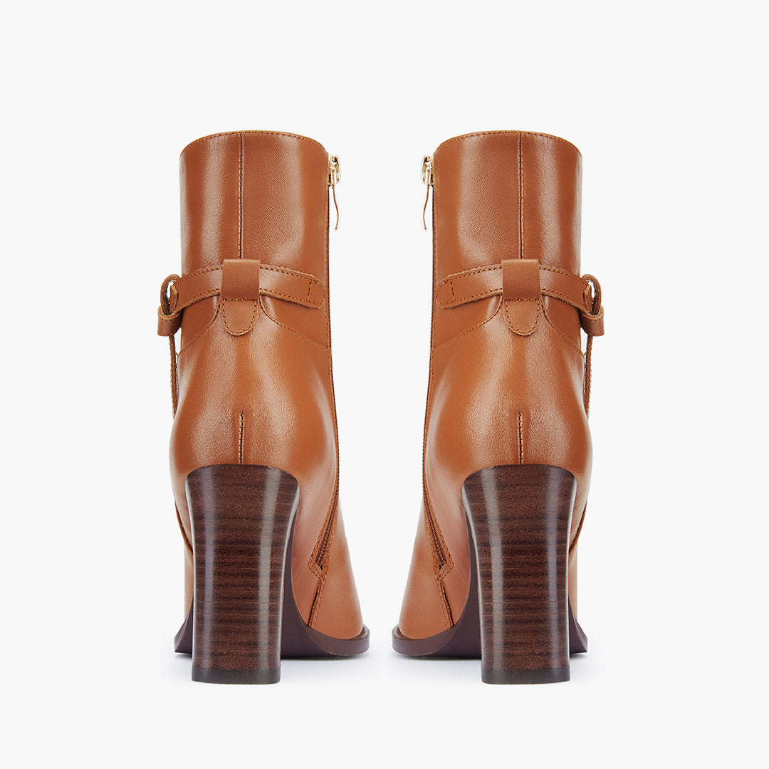 ALVA - leather ankle boots
