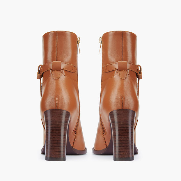 ALVA - leather ankle boots