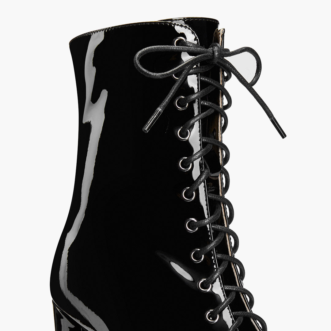 *CEDAR - super high platform half boots