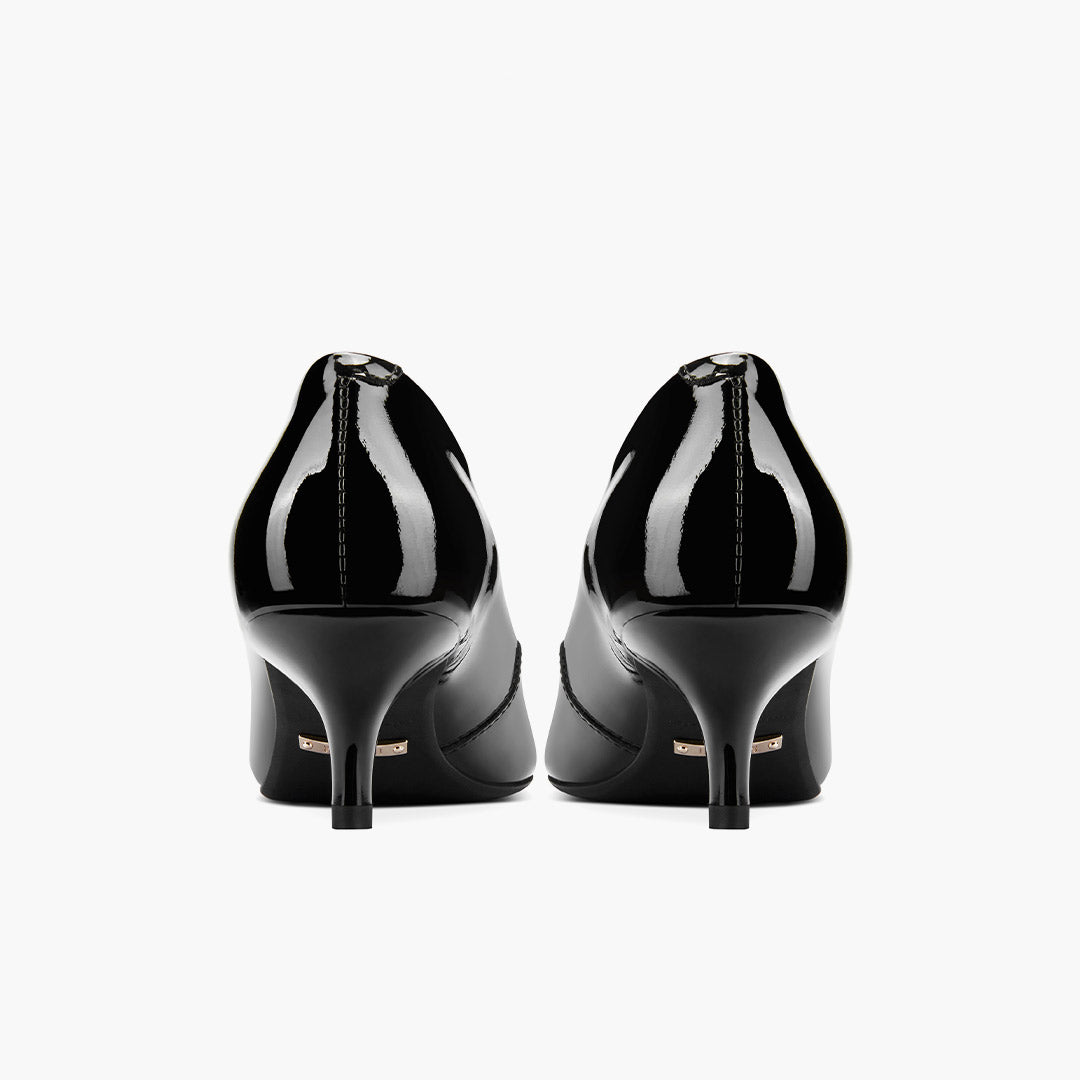 CEEN 50 - black leather pumps