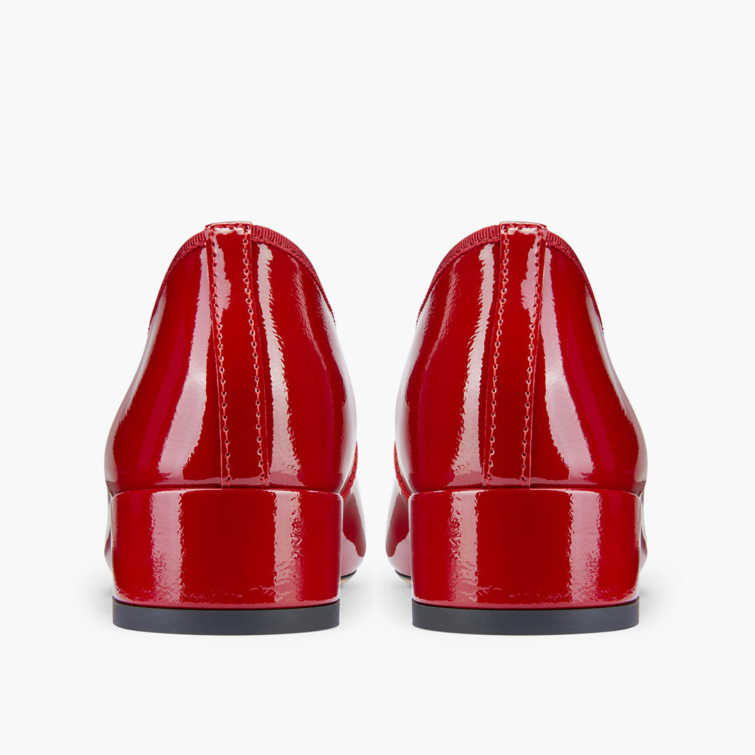 Chiara - Red 3cm Ballet Pumps