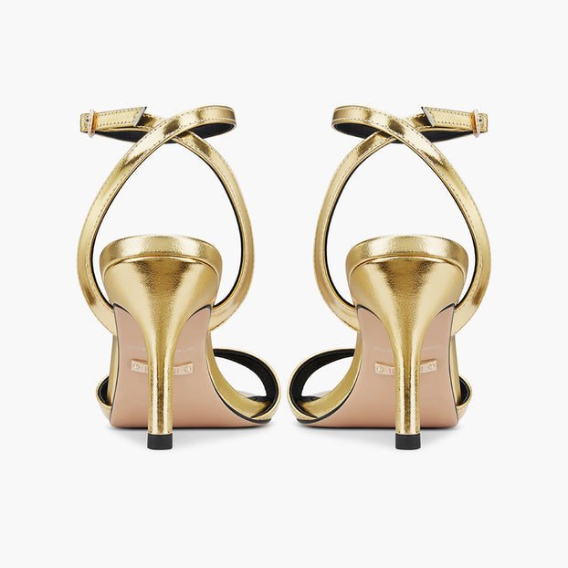 Do Ceu Gold - Strappy Leather Sandals