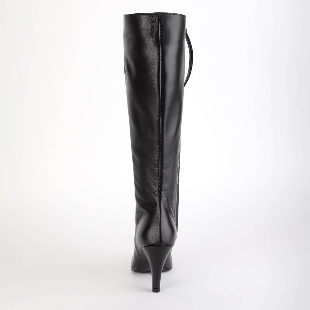 *UK size 2 - MAGDA - black, 10cm heel