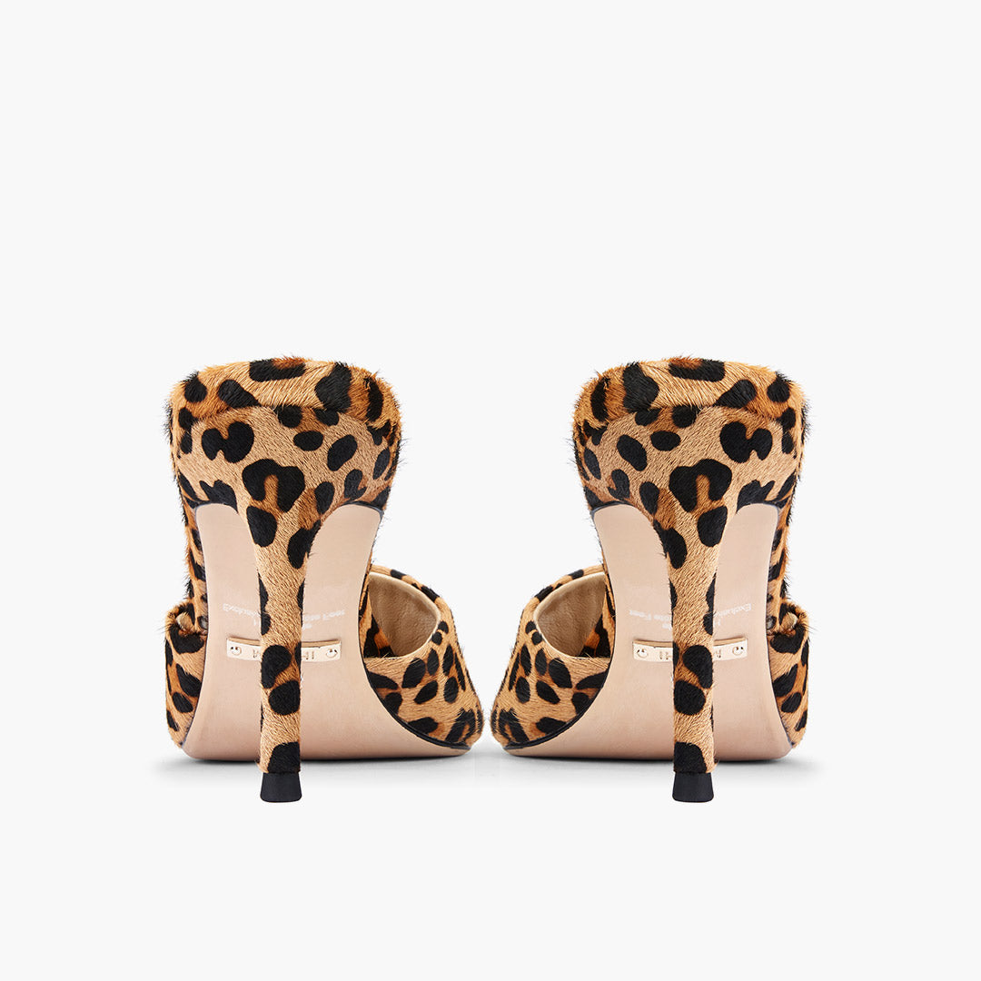 Marisol  -Calf Hair Point Toe Mules