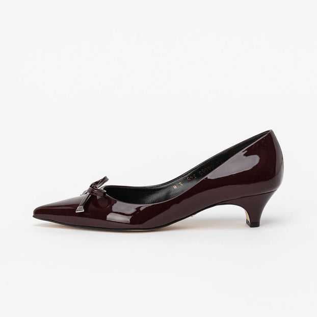 *UK size 2  - PIORLA - black, 8cm heels
