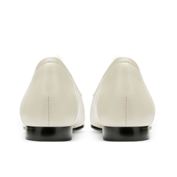 *ROCHELLE IVORY - leather loafers