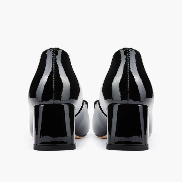 BELGRAVIA 50 - classic chunky heel pumps