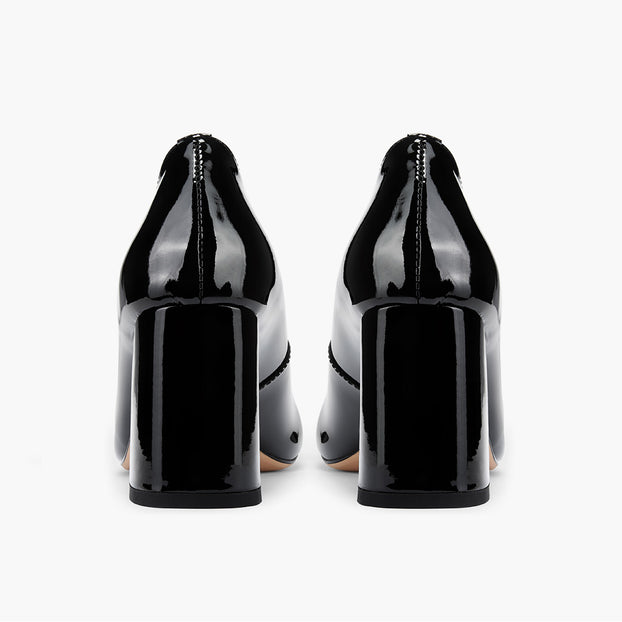 BELGRAVIA 70 - classic chunky heel pumps