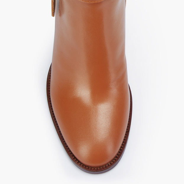 ALVA - leather ankle boots