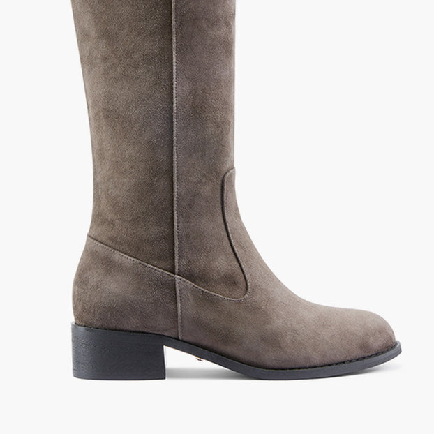 Ashford Grey Suede - OTK Riding boots