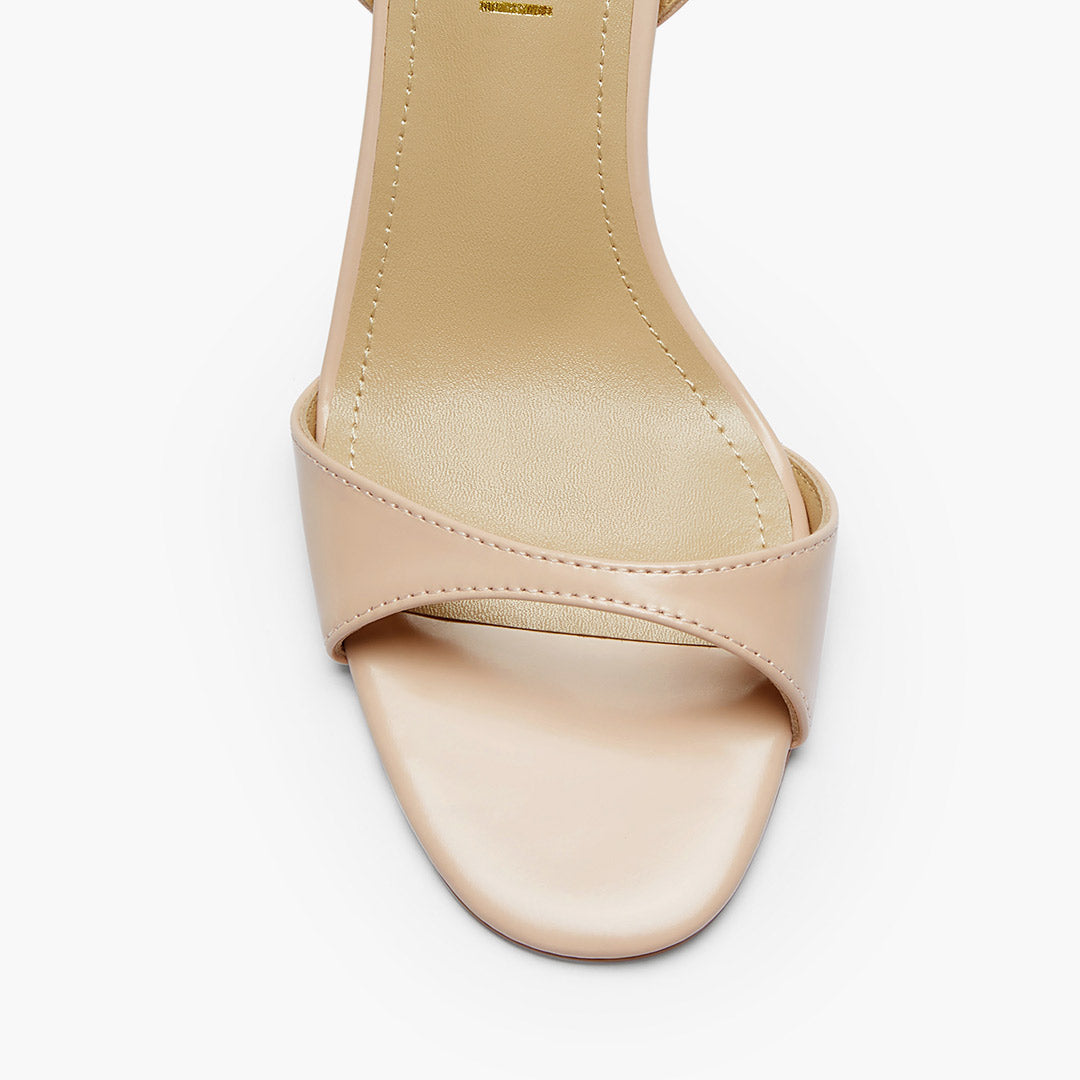 Do Ceu Beige - Strappy Leather Sandals