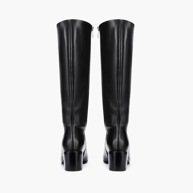 Lucca 50 - Leather Knee Boots