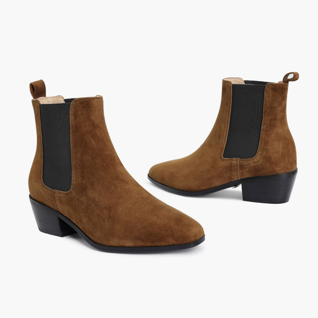 Chelsea Icon - Brown Suede