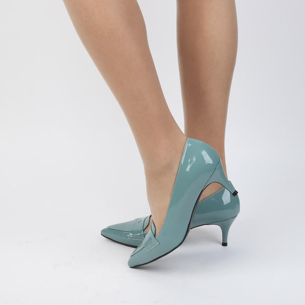 Harper - patent leather heel