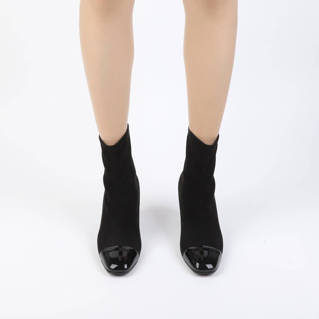 Sock style ankle on sale boots