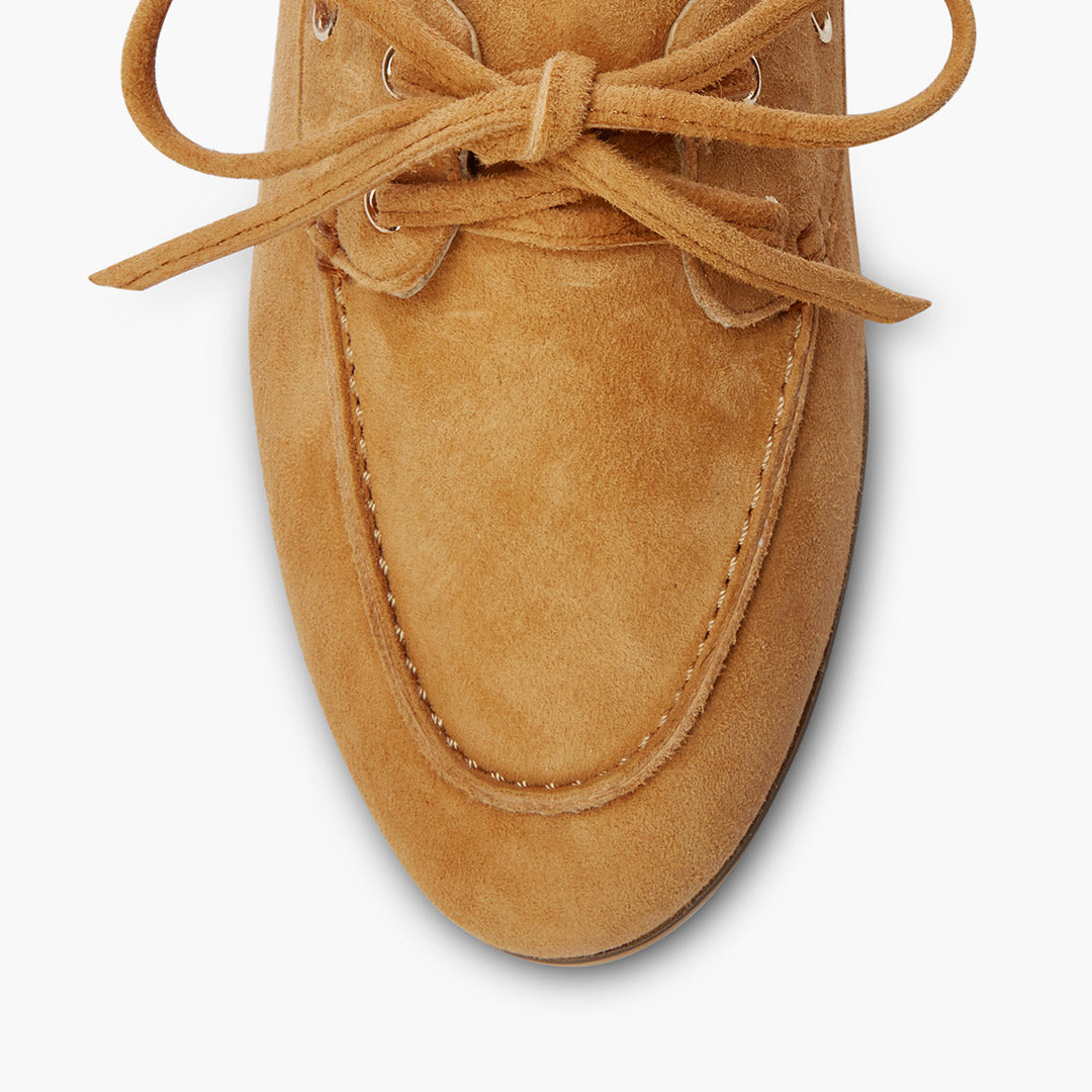 Birdie Tan Suede - Loafers