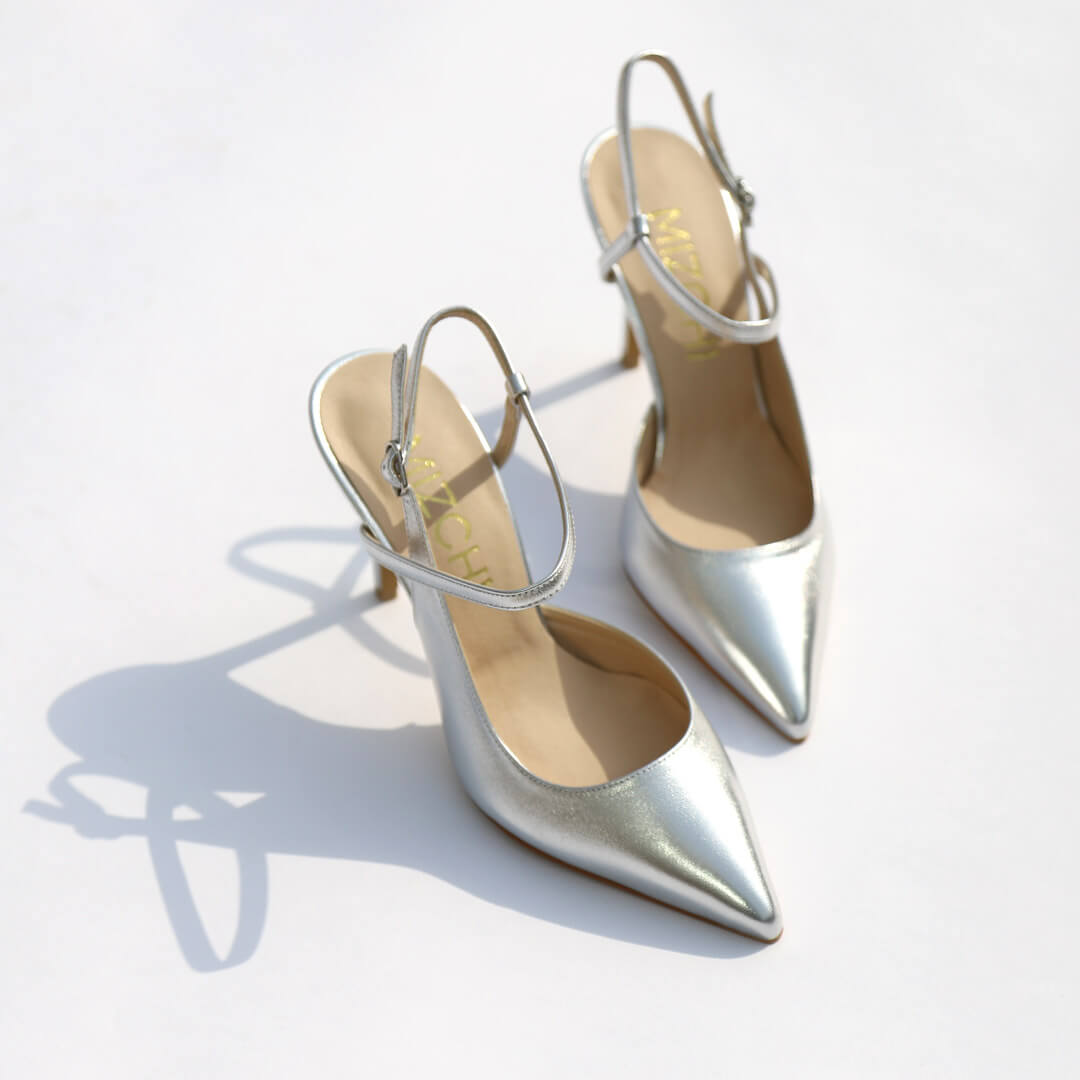 YASMA - strappy leather pumps