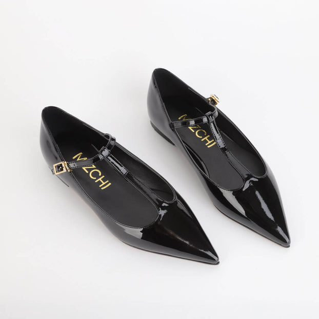 *UK size 2.5 - ARLETA - black, 1.5cm heels
