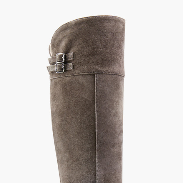 Ashford Grey Suede - OTK Riding boots