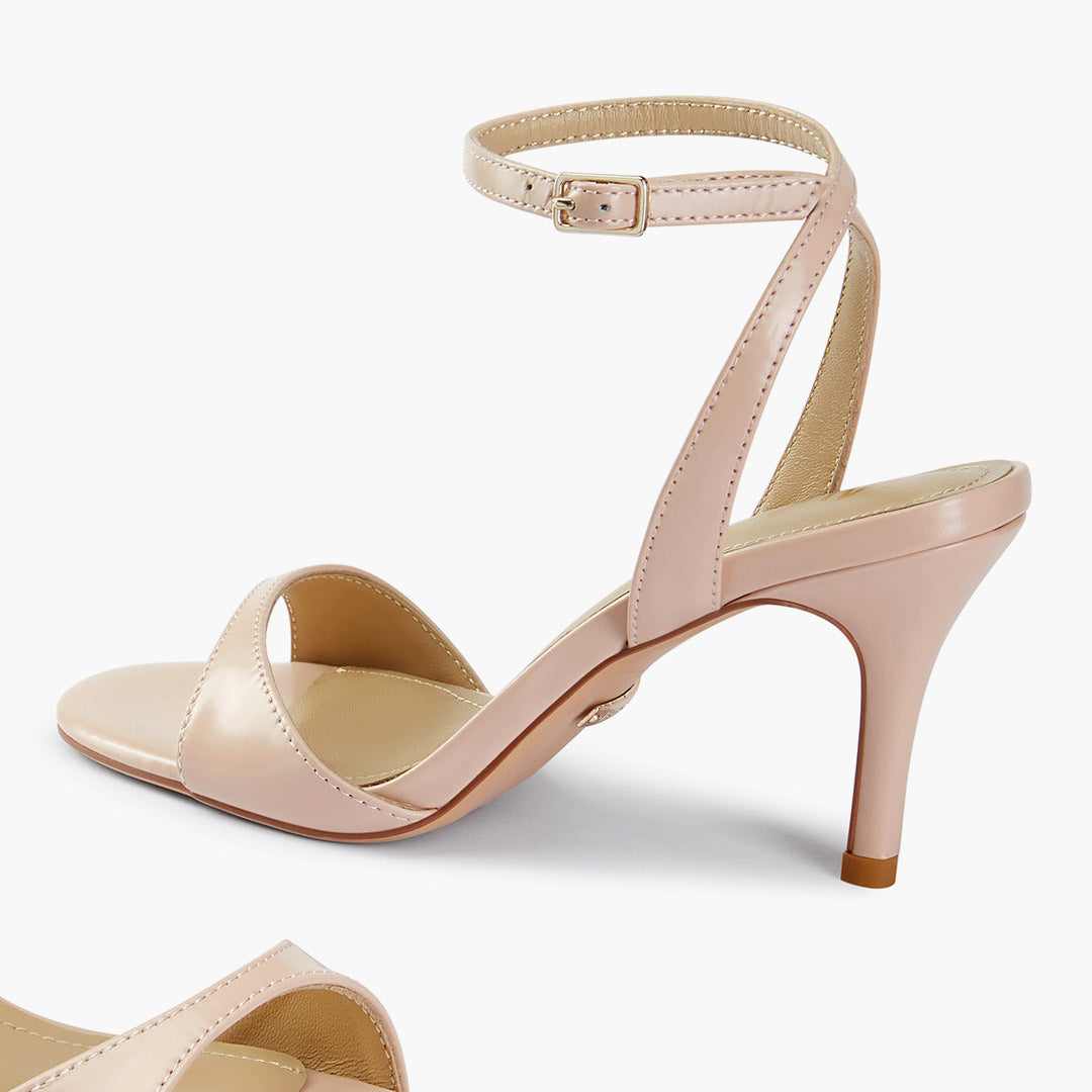 Do Ceu Beige - Strappy Leather Sandals