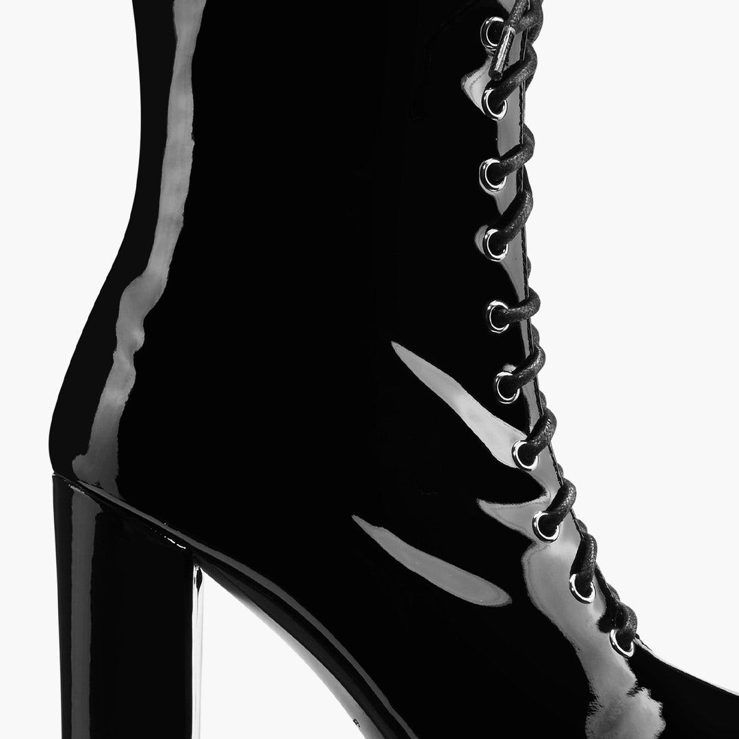 *CEDAR - super high platform half boots