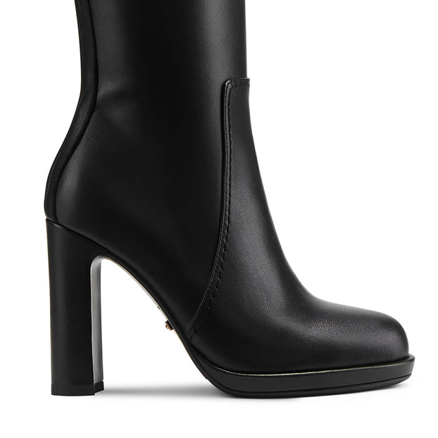 *CHICAGO BLACK - leather knee boots