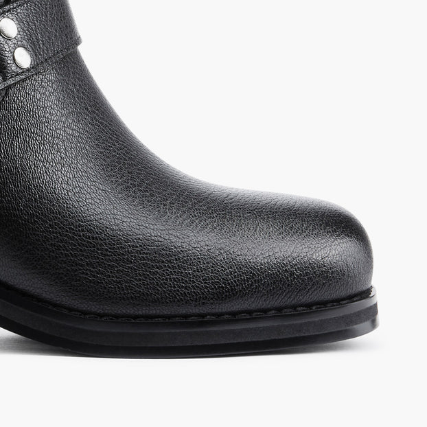 GLORIA - leather biker boots