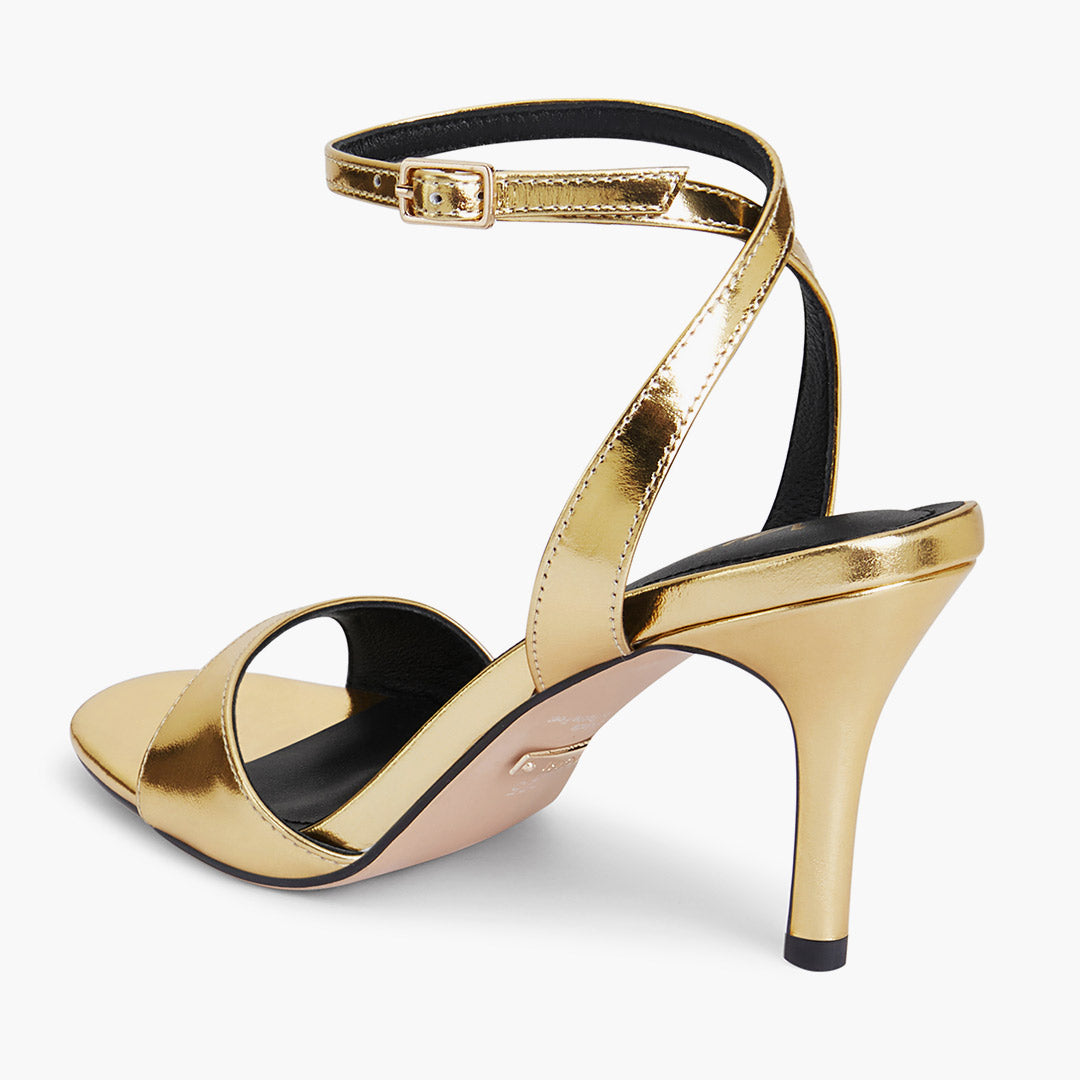 Do Ceu Gold - Strappy Leather Sandals