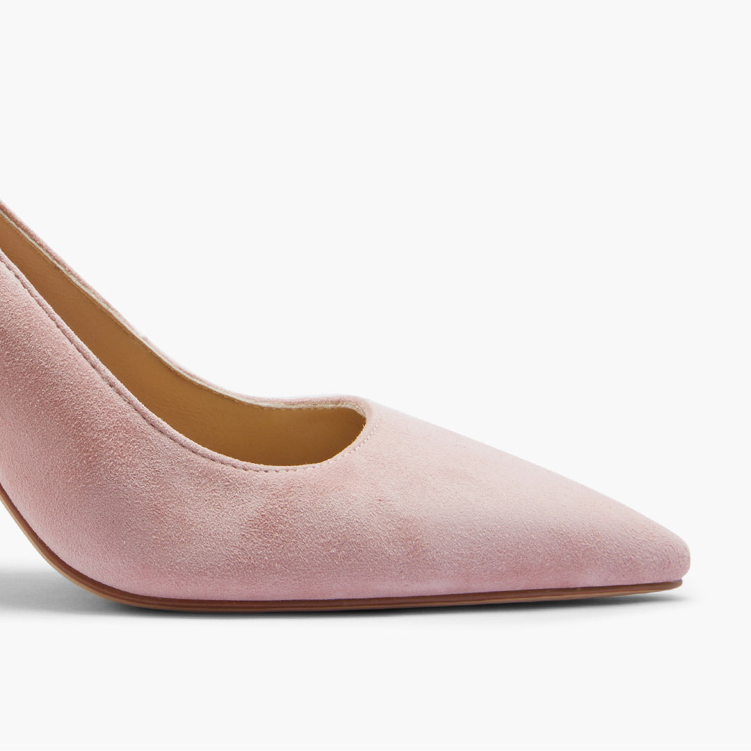 Kayte - Pink Suede Pump
