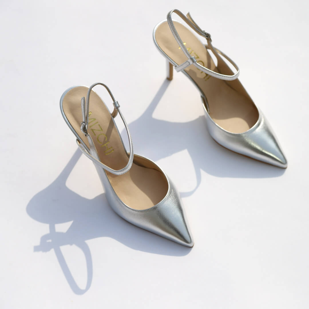 YASMA - strappy leather pumps