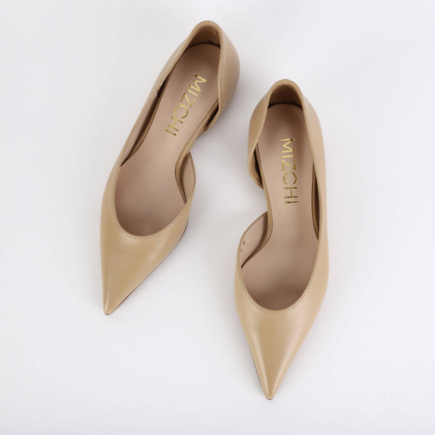 *UK size 1 - VIVIANA - black, 2cm heels