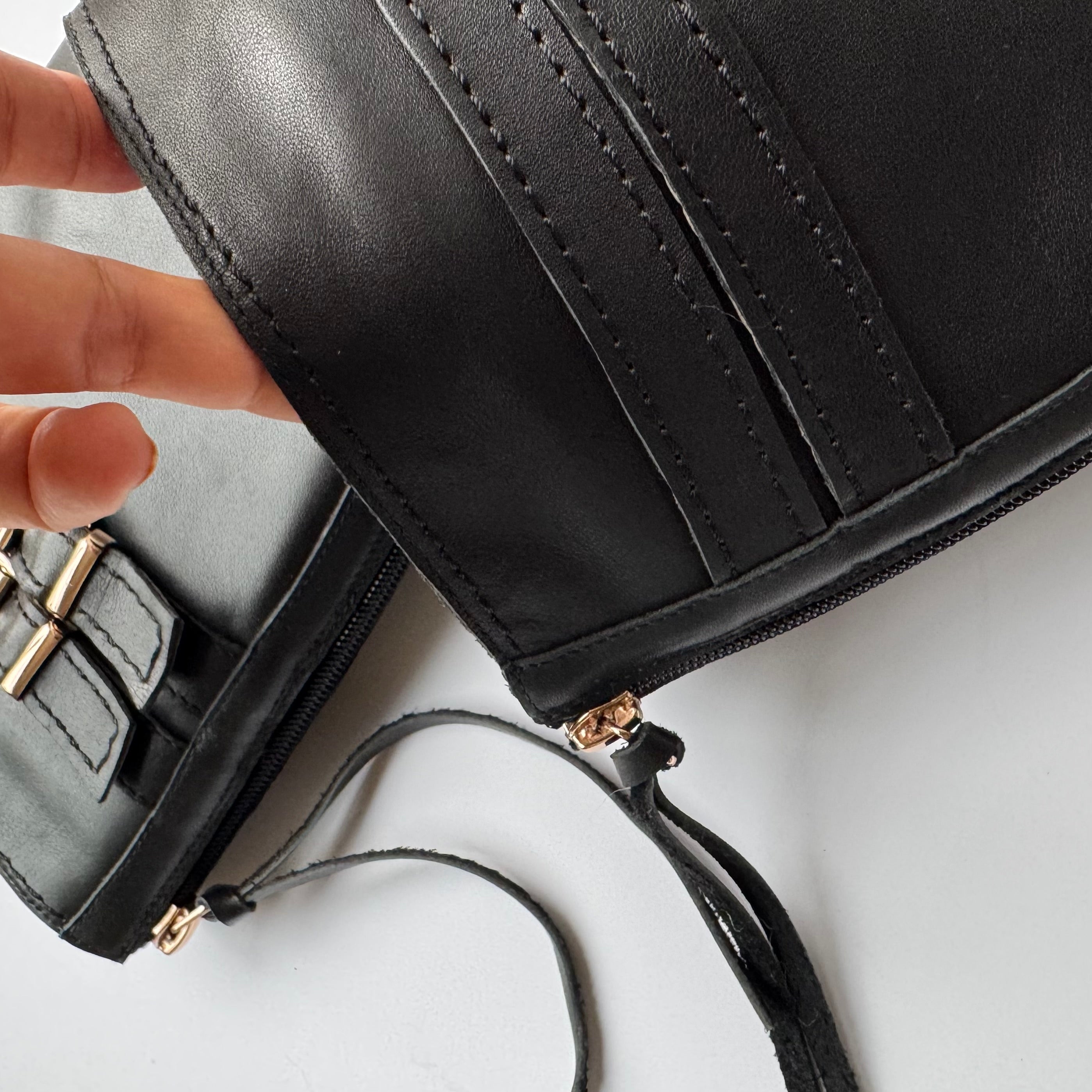 *CHICAGO BLACK - leather knee boots