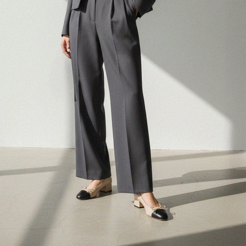 ALINA - cap toe pumps