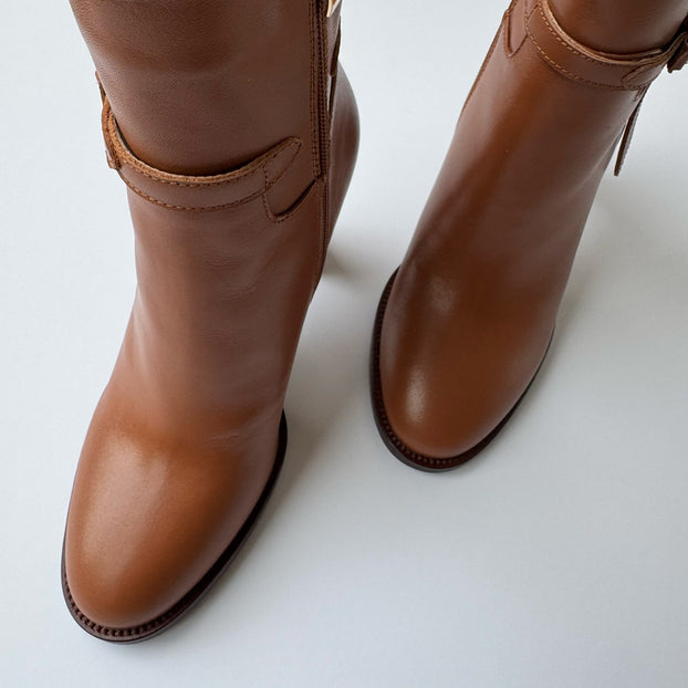 ALVA - leather ankle boots
