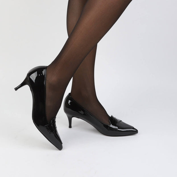 Harper - patent leather heel