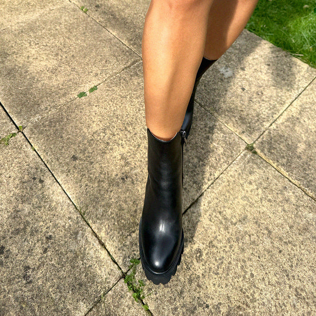 *KENZIE - platform chelsea boots