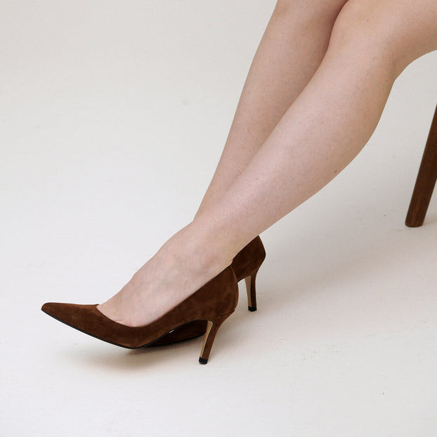 AMOLA SUEDE - leather pump