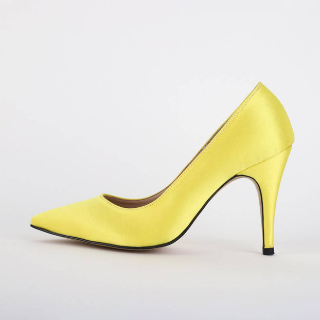 Petite Size Classic Satin Pumps. UK 1 to 3