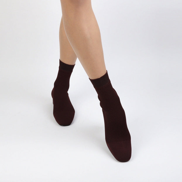 MEDIAS - knitted sock ankle boots