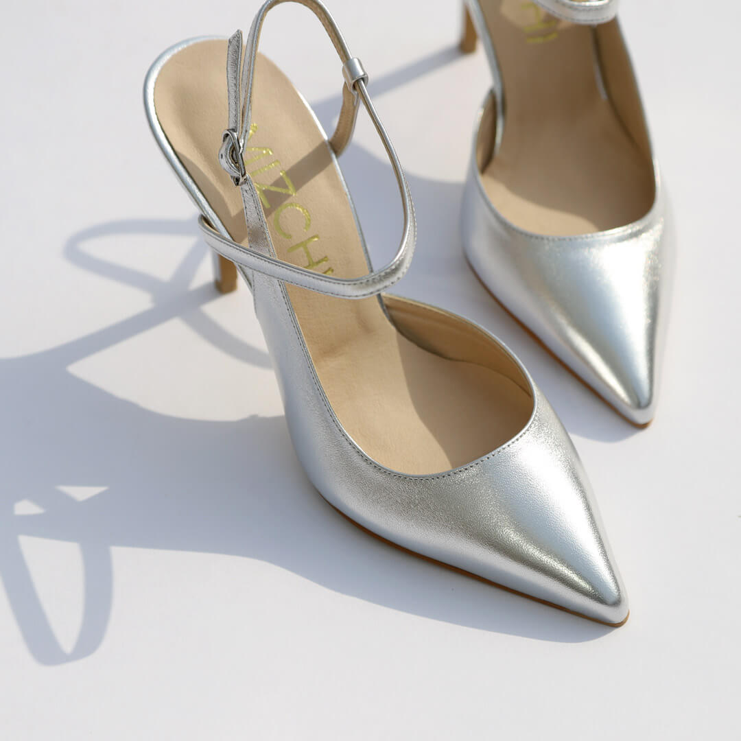YASMA - strappy leather pumps