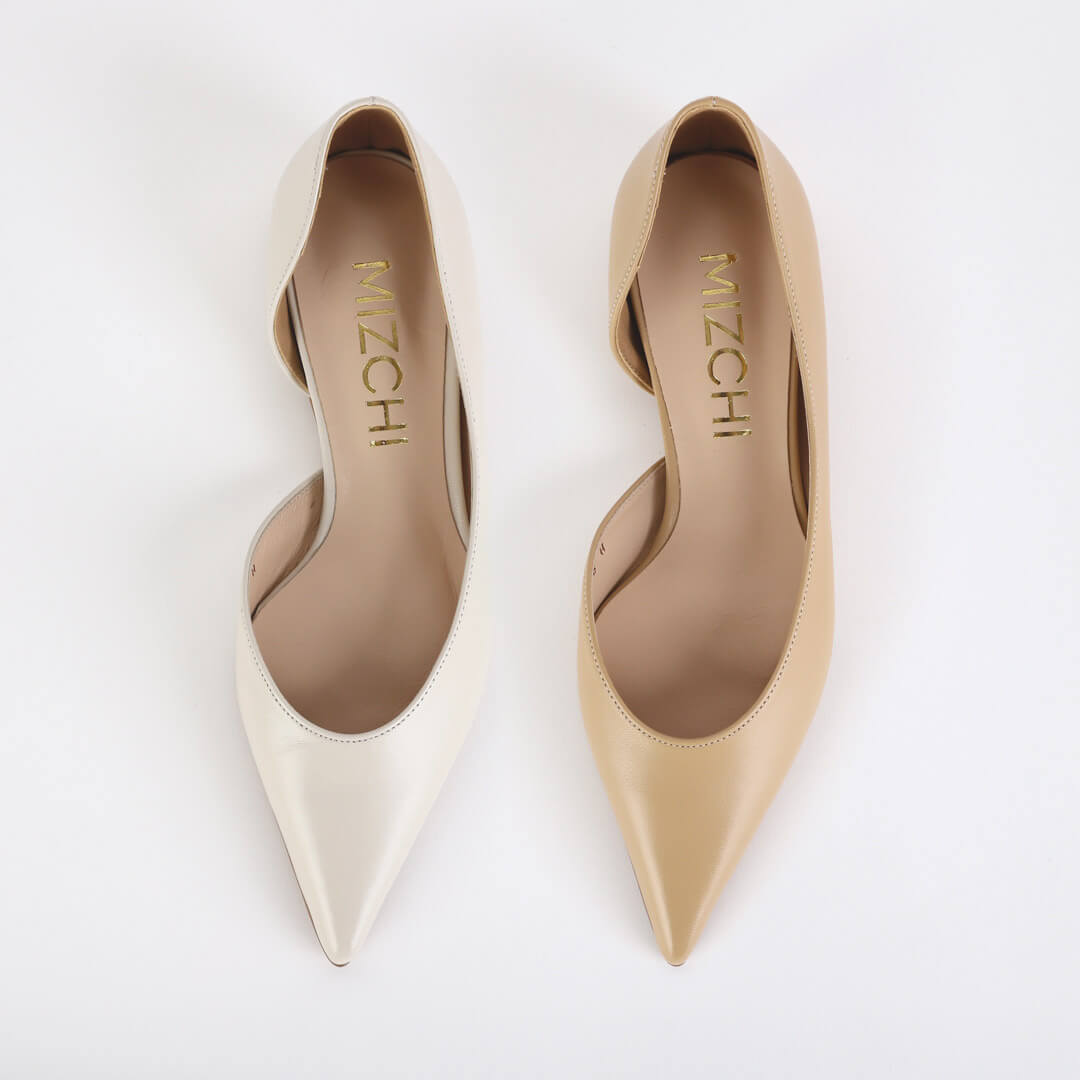 *UK size 2 - VIVIANA - black, 2cm heels