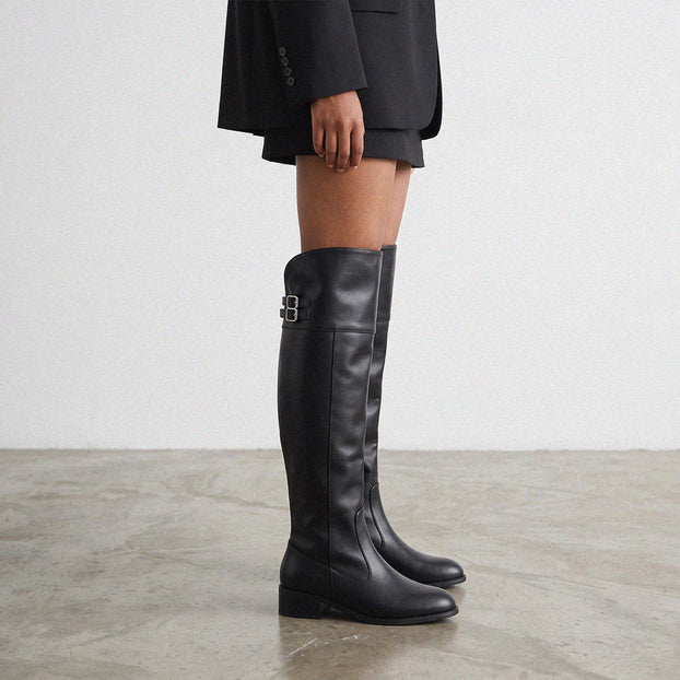 Ashford Black Leather - OTK Riding boots