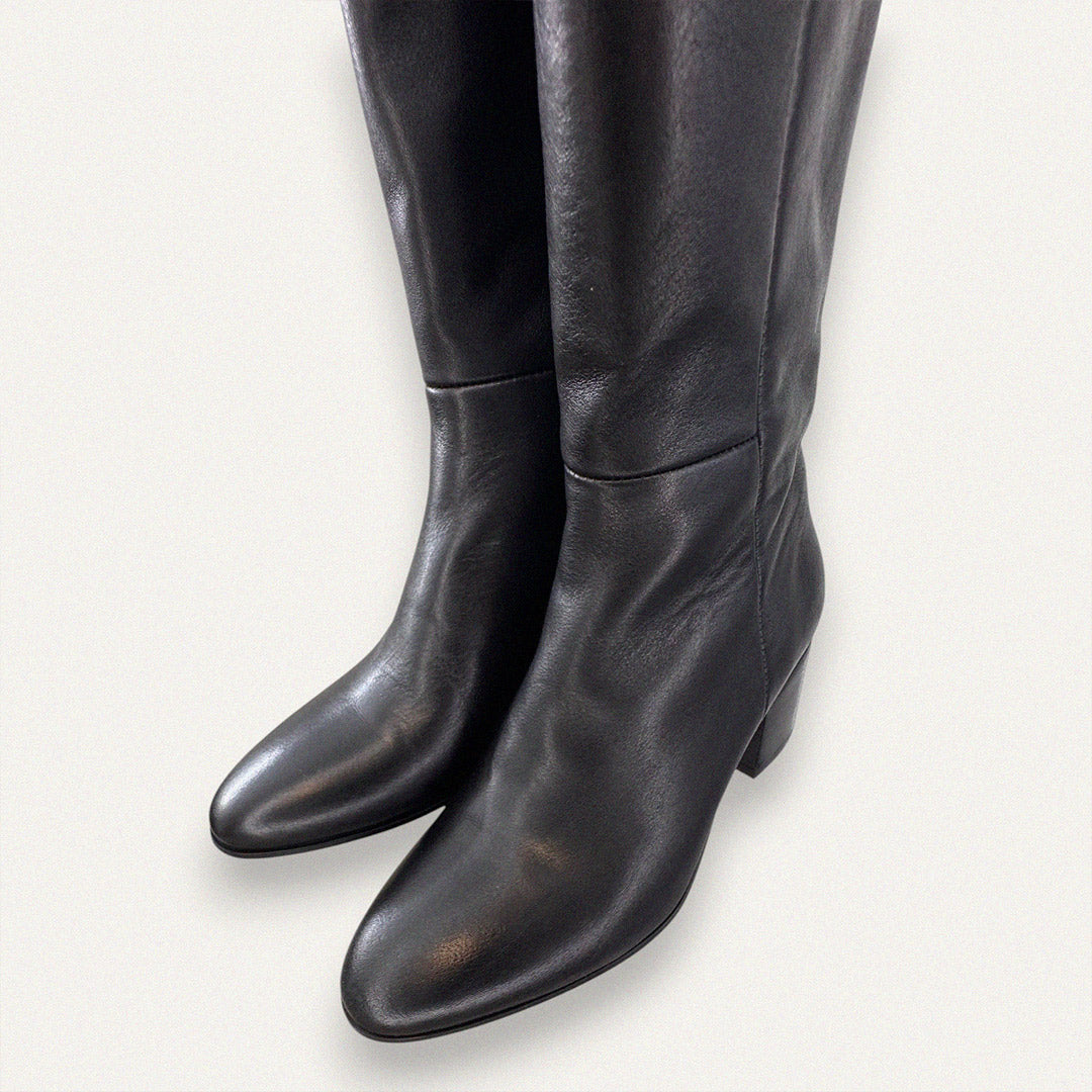 Lucca 50 - Leather Knee Boots