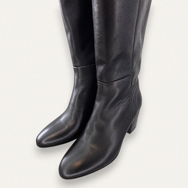 Lucca 50 - Leather Knee Boots